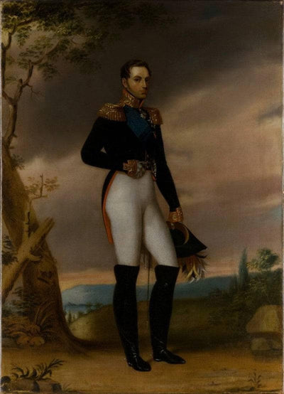 Napoleon Bonaparte in entryway