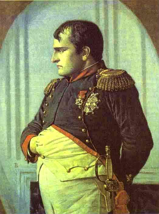 Napoleon in the Petroff Palace by Vasily Vereshchagin — hand-painted portrait oil painting reproduction on canvas