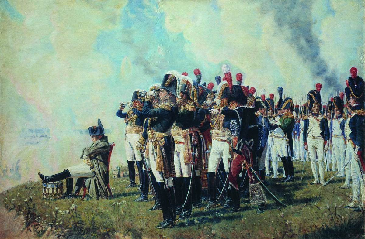 Napoleon near Borodino - Vasily Vereshchagin