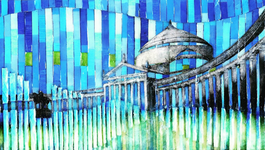 Plebiscite by Giovanni Guida — hand-painted abstract oil painting reproduction on canvas