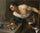 Narcissus Gazing at His Reflection in modern living room