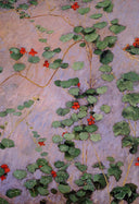 Nasturtiums by Gustave Caillebotte — hand-painted botanical oil painting reproduction on canvas