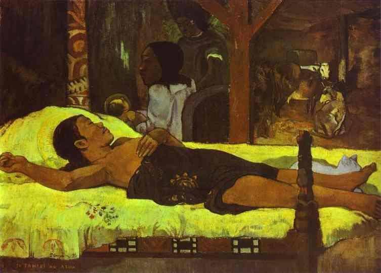 Nativity by Paul Gauguin — hand-painted animal oil painting reproduction on canvas