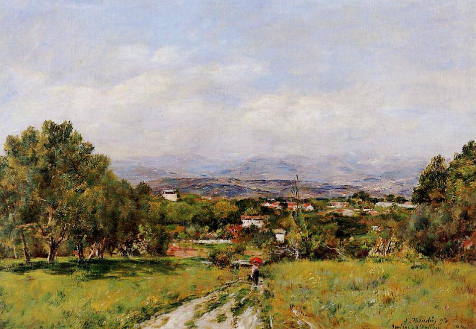 Near Antibes - Eugene Boudin