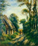 Near Berneval by Pierre-Auguste Renoir — rural oil painting wall art, Impressionism