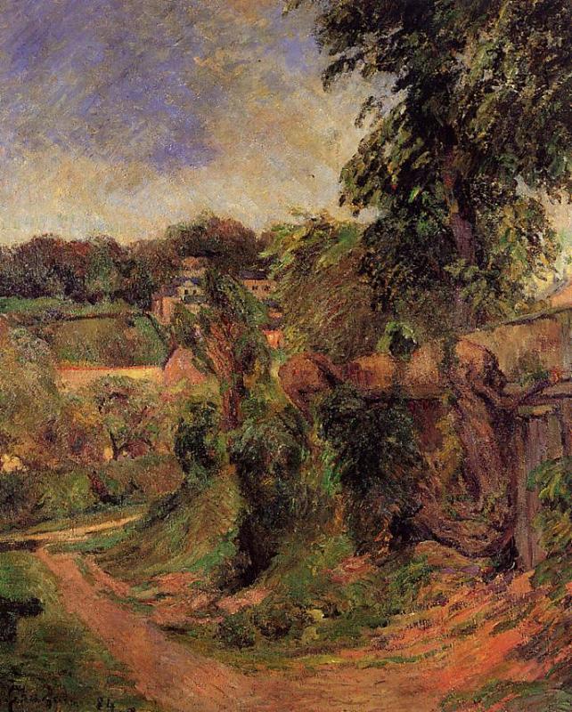 Near Rouen - Paul Gauguin