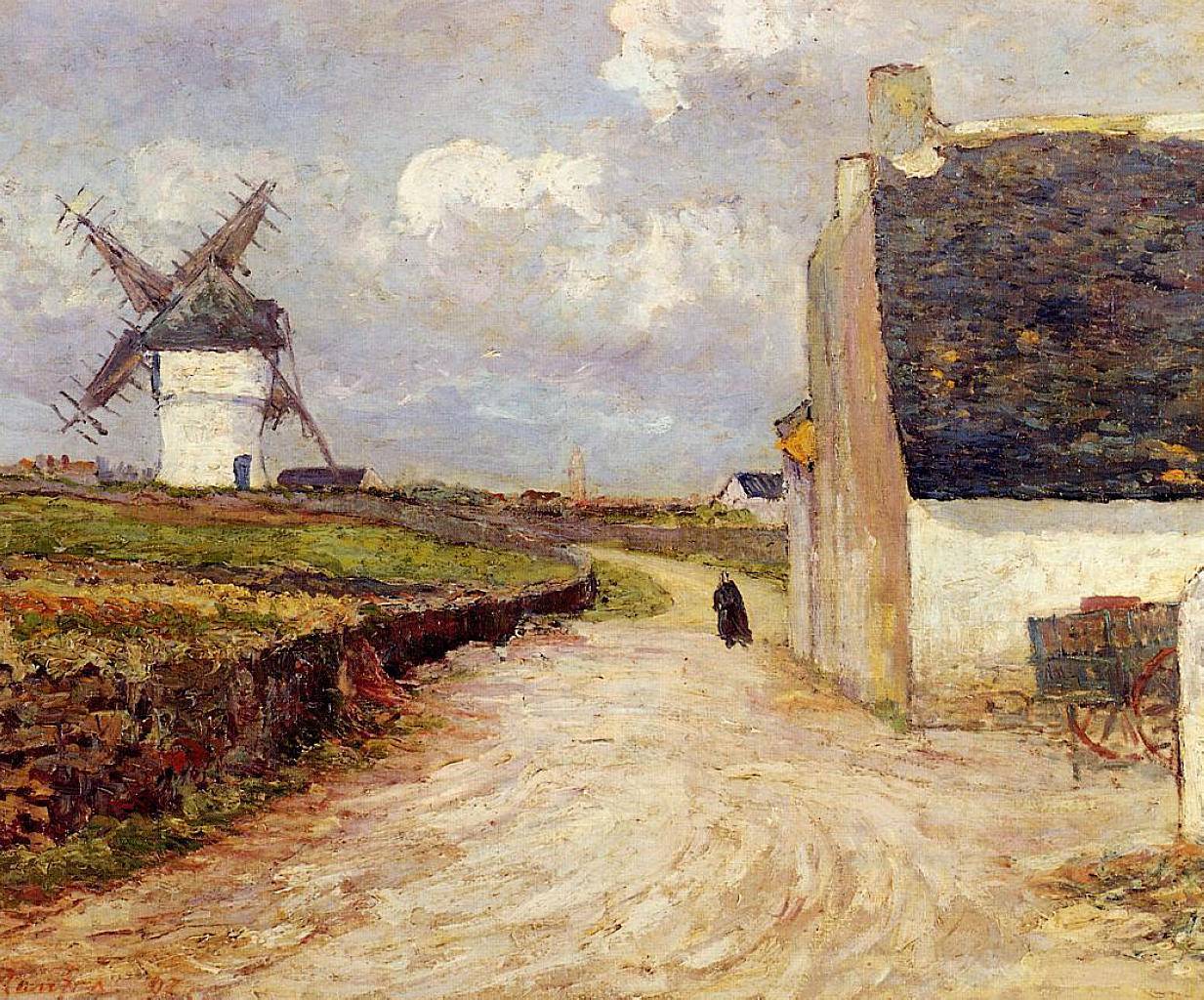 Near the Mill - Maxime Maufra