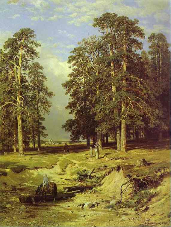 Near Yelabuga - Ivan Shishkin