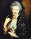 Nee Margaret Burr by Thomas Gainsborough — male oil painting wall art, Rococo