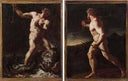 Nettuno by Giulia Lama — male oil painting wall art, Tenebrism