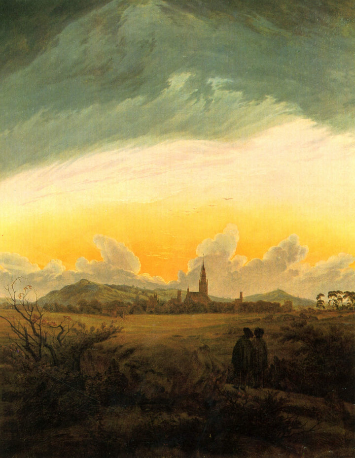 Neubrandenburg by Caspar David Friedrich — hand-painted eco oil painting reproduction on canvas