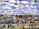 New England by Maurice Prendergast — hand-painted abstract oil painting reproduction on canvas