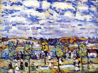 New England by Maurice Prendergast — hand-painted abstract oil painting reproduction on canvas