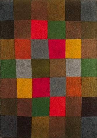 New Harmony by Paul Klee — hand-painted abstract oil painting reproduction on canvas