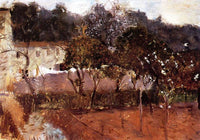 Nice by John Singer Sargent — hand-painted architectural oil painting reproduction on canvas