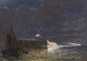 Night Bombardment, Dec. 10, 1864 - Conrad Wise Chapman