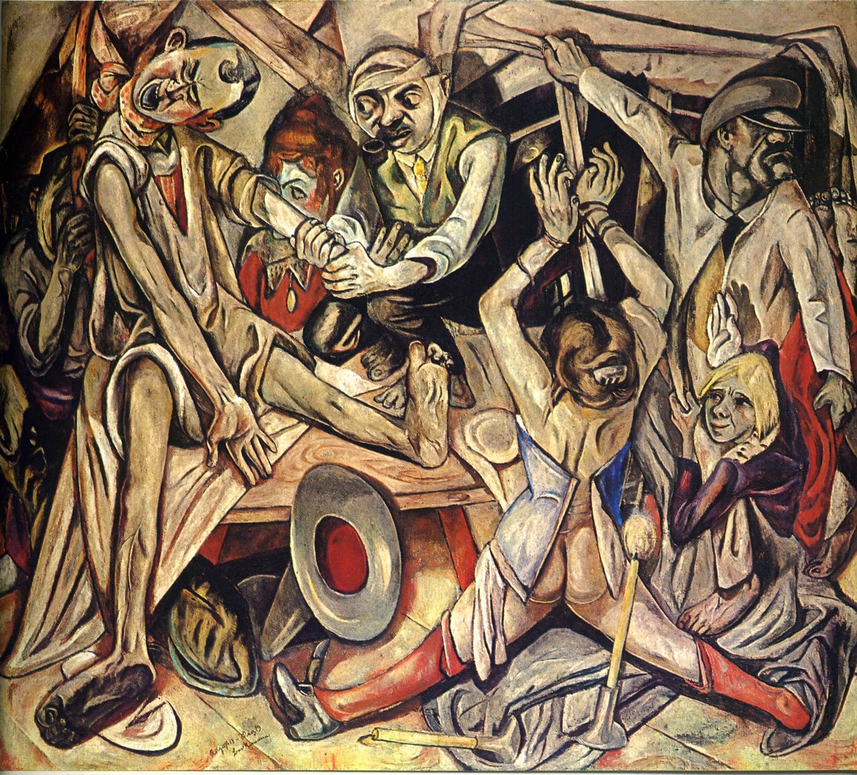 Night - Max Beckmann