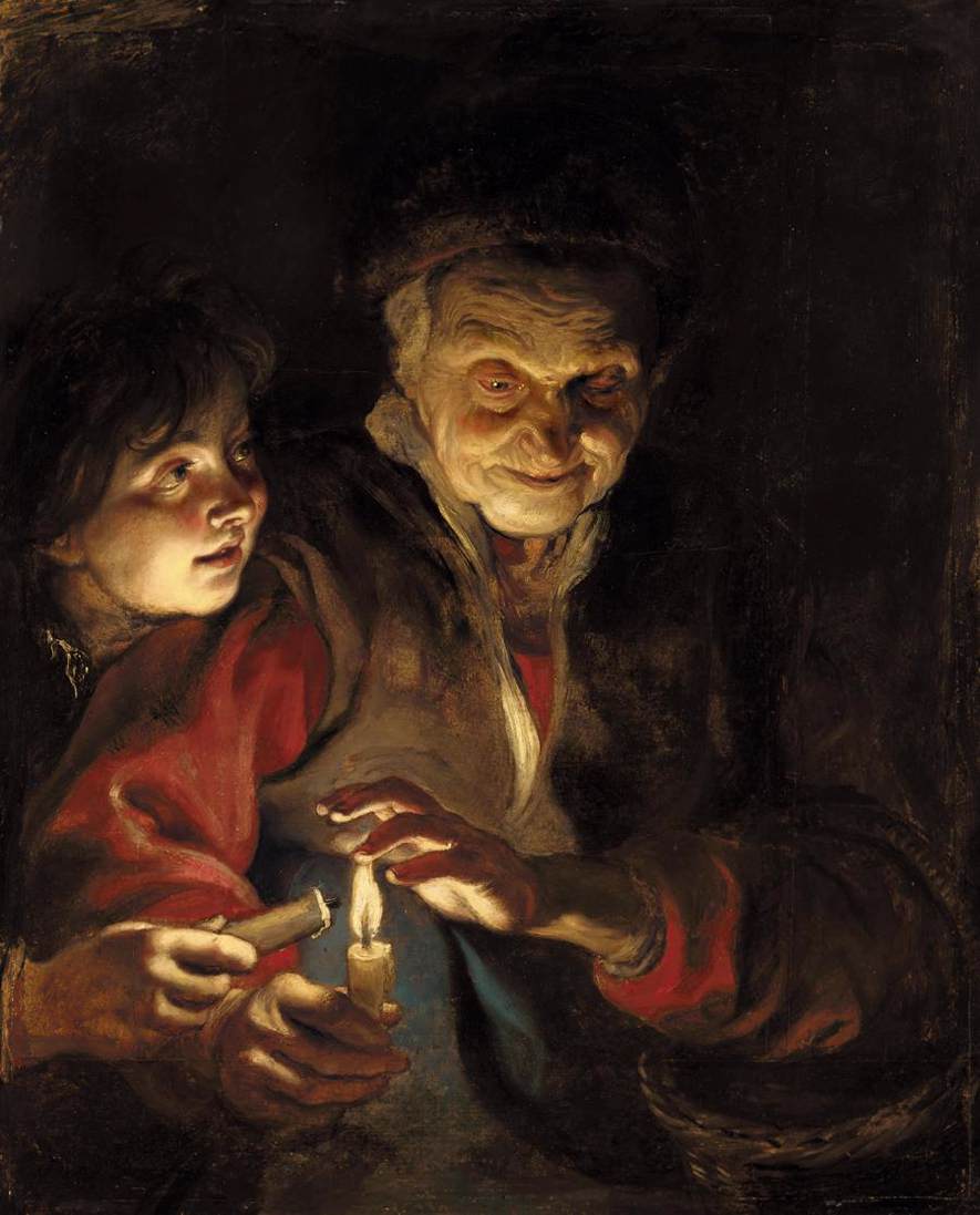 Night Scene - Peter Paul Rubens