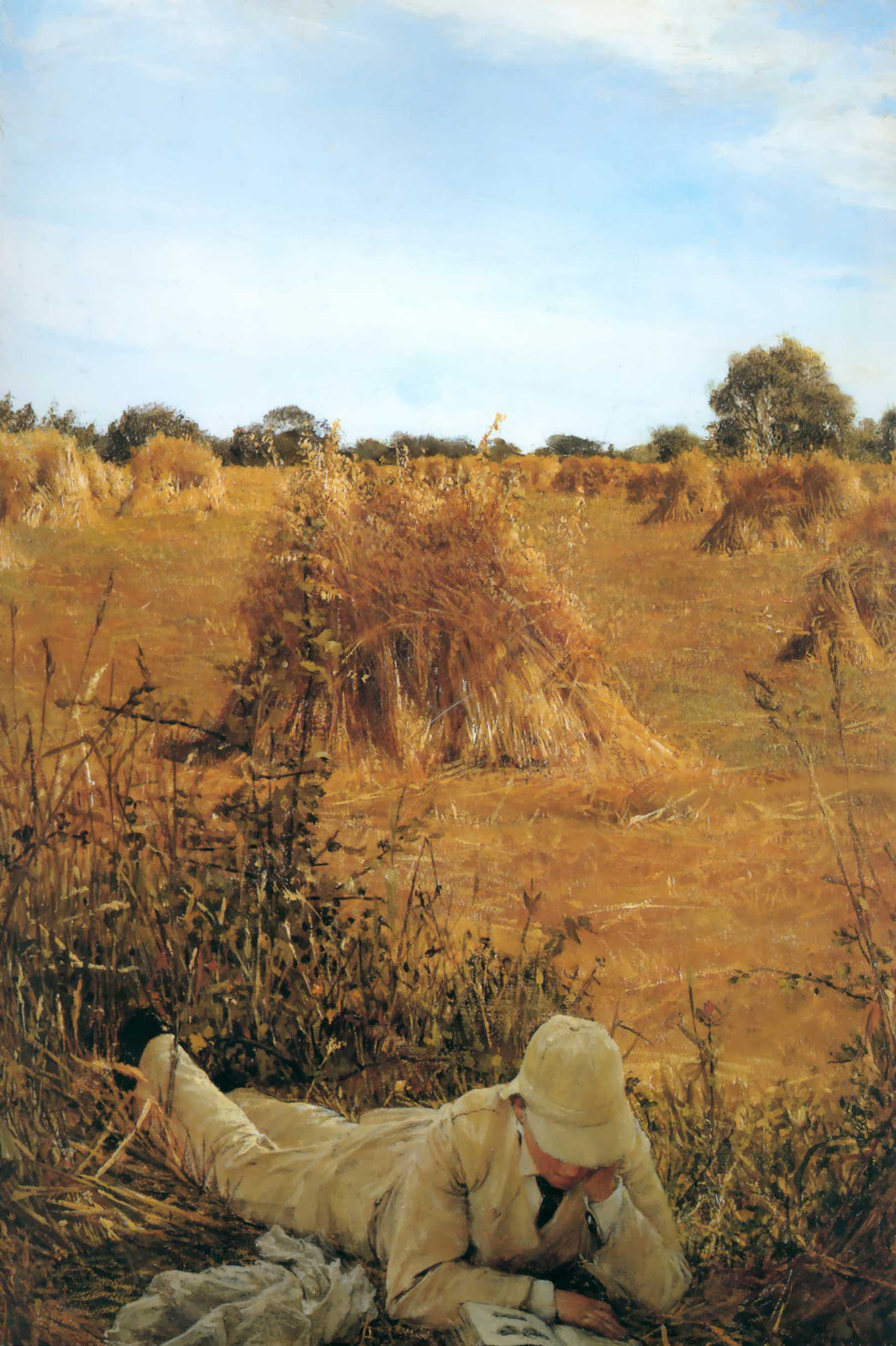 Ninety four in the Shade by Sir Lawrence Alma-Tadema — hand-painted landscape oil painting reproduction on canvas