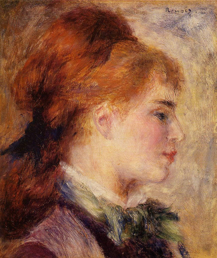 Nini Lopez by Pierre-Auguste Renoir — hand-painted portrait oil painting reproduction on canvas