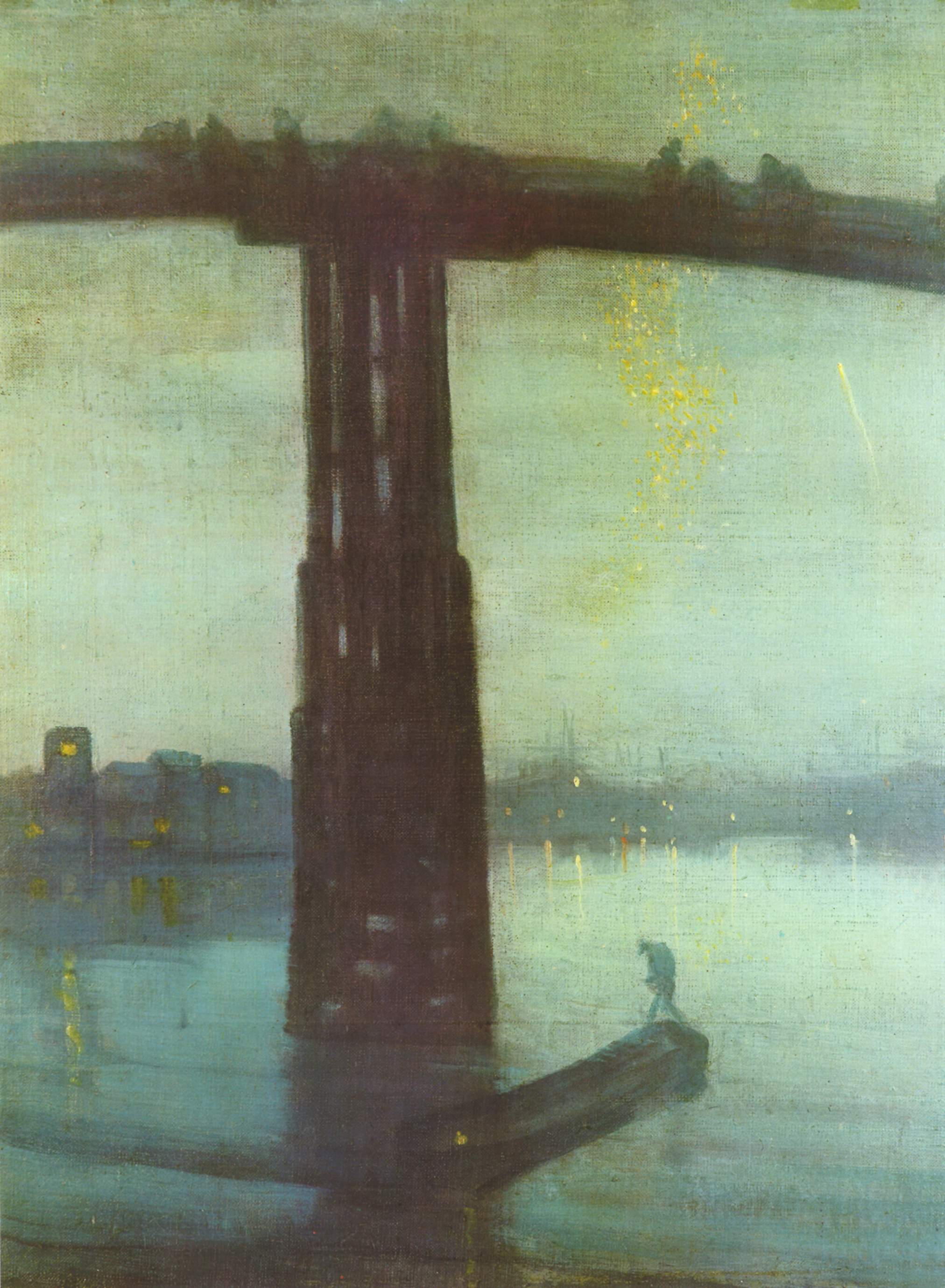 Nocturne: Blue and Gold â Old Battersea Bridge - James McNeill Whistler