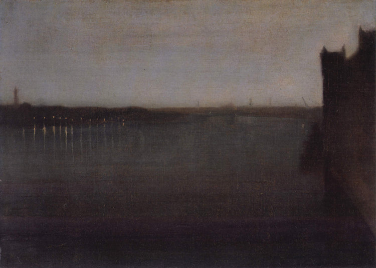 Nocturne: Grey and Gold - James McNeill Whistler