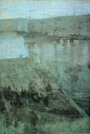 Nocturne in Blue and Gold â Valparaiso Bay - James McNeill Whistler