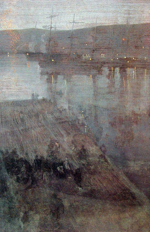 Nocturne in Blue and Gold â Valparaiso Bay - James McNeill Whistler