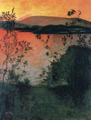 Noite 2 - Harald Sohlberg