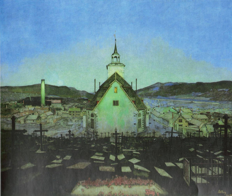 Noite - Harald Sohlberg