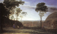 Noli Me Tangere by Claude Lorrain — hand-painted botanical oil painting reproduction on canvas