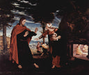 Noli me tangere by Hans Holbein the Younger — hand-painted cultural oil painting reproduction on canvas