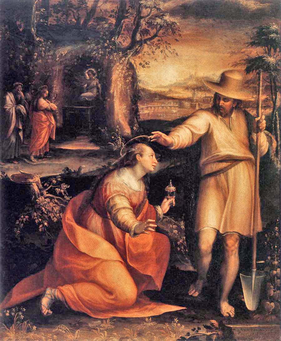 Noli me tangere - Lavinia Fontana