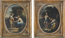 Noli me tangere (pair) by Francesco Stringa — group oil painting wall art, Baroque
