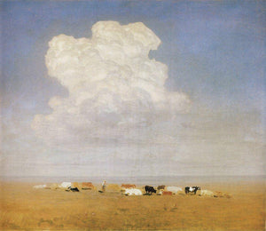 Noon. Herd in the steppe - Arkhyp Kuindzhi