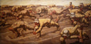 Nordfrankreich by Albin Egger-Lienz, rural oil painting wall art, Expressionism