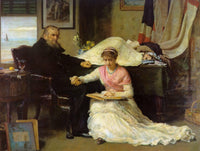 North West Passage by John Everett Millais — hand-painted portrait oil painting reproduction on canvas