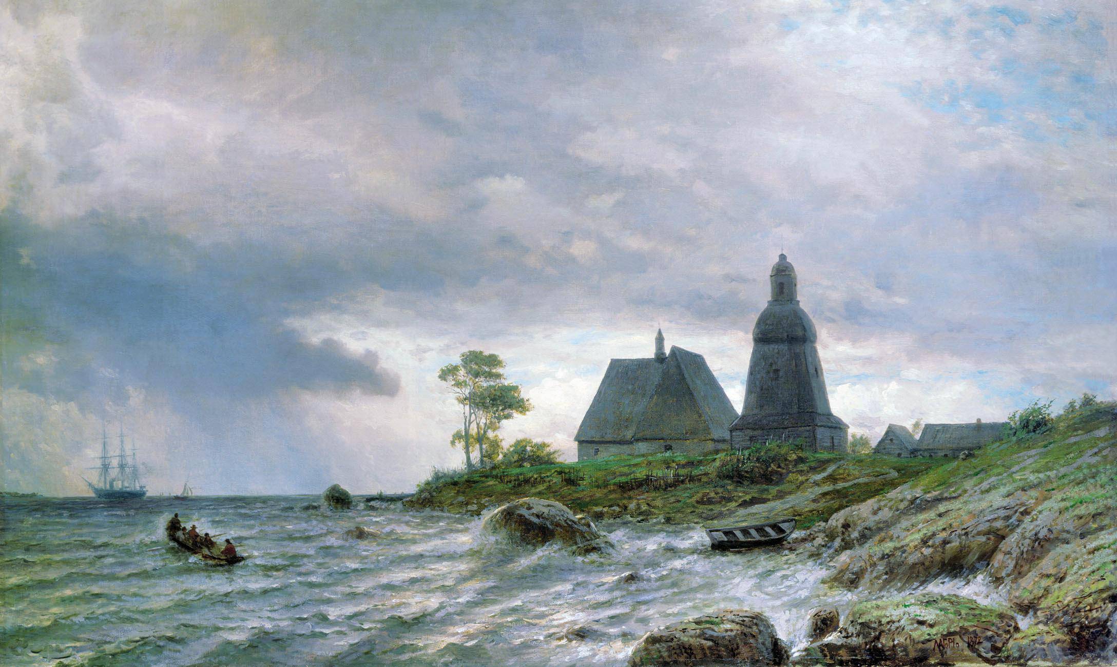 Northern landscape - Lev Lagorio