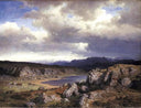 Norwegian Highlands by Hans Gude — seascapes oil painting wall art, Romanticism