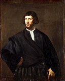 Portrait of a Man by Titian — male oil painting wall art, High Renaissance