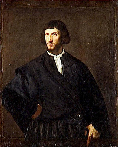 Portrait of a Man in apartment