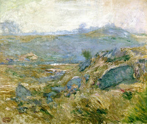 November Haze (aka Upland Pastures) - John Henry Twachtman