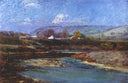 November Morning by T. C. Steele — seascapes oil painting wall art, Impressionism