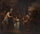 Vortigern, King of Britain, Enamoured with Rowena at the Banquet of Hengist, the Saxon General in kitchen