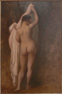 Nude from behind (Study for King Candaule)