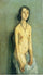 Nude Girl in hallway