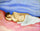 Nude in Bed in home office