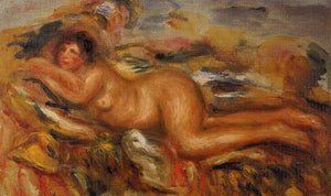 Nude on the Grass - Pierre-Auguste Renoir