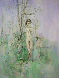 Nude Woman in Landscape by Francis Gruber — hand-painted abstract oil painting reproduction on canvas