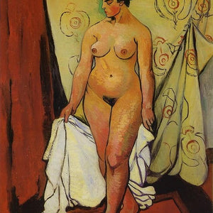Nude Woman with Drapery